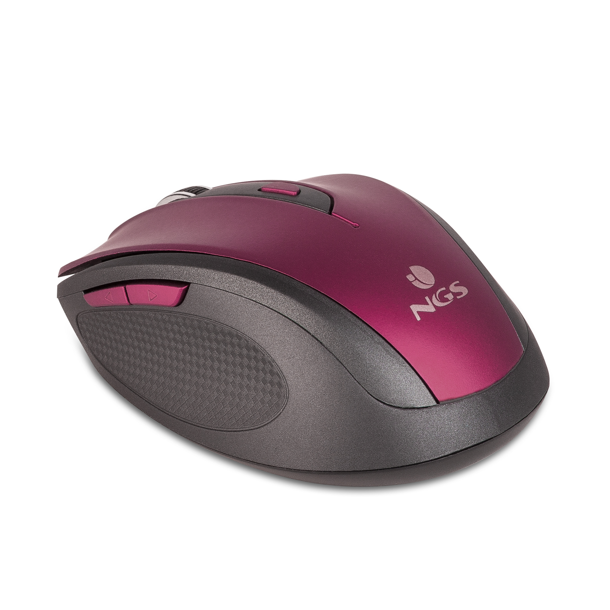 NGS 2.4GHz Wireless Optical Silent Mouse, 5 Buttons + Scroll Wheel
