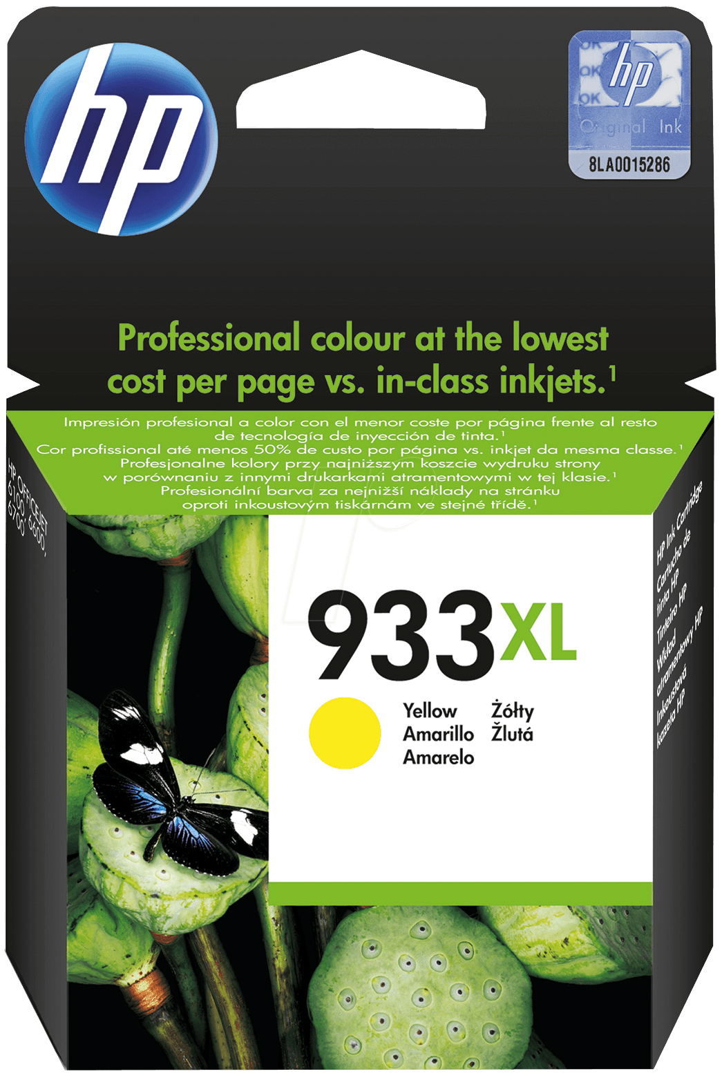 HP 933XL Ink Cartridge Yellow