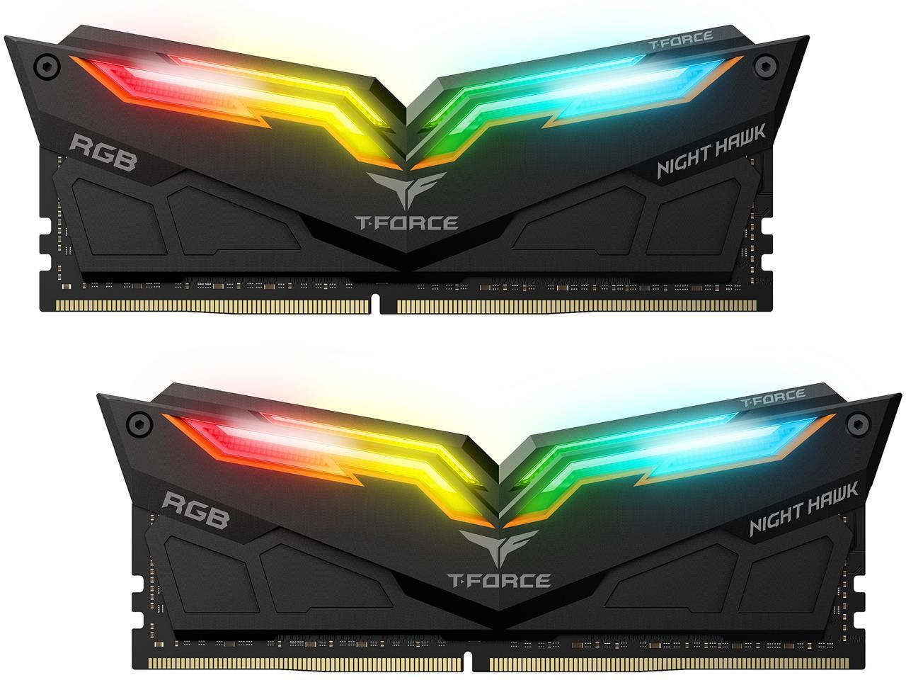 16GB Team T-Force Night Hawk Gen 2 DDR4 3200MHz Dual Memory Kit (2 x 8GB)