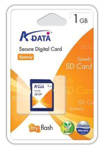 1GB A-Data Speedy Secure Digital Card