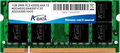1Gb A-Data DDR2-533 (PC2-4200) SO-DIMM 200-pin module