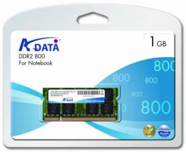 1GB A-Data DDR2 800MHz (PC2-6400) SO-DIMM 200-pin module