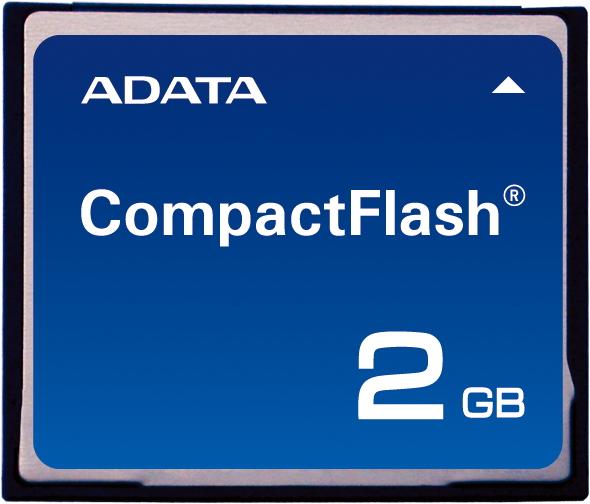 2GB A-Data CompactFlash Memory Card Speedy Series