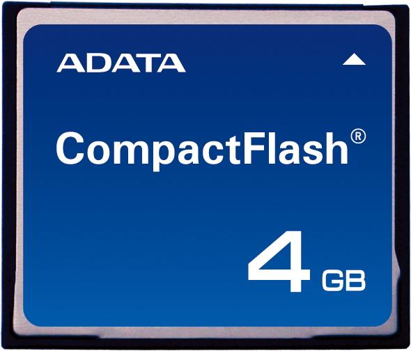 4GB A-Data CompactFlash Memory Card Speedy Series