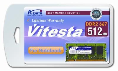 512Mb A-Data DDR2-667 (PC2-5400) SO-DIMM 200-pin module