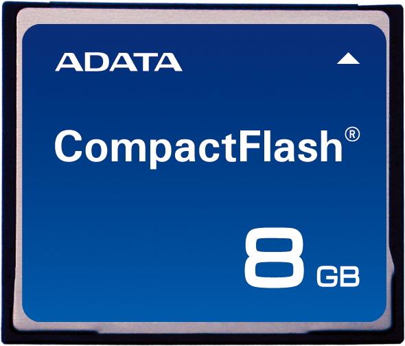 8GB A-Data CompactFlash Memory Card Speedy Series