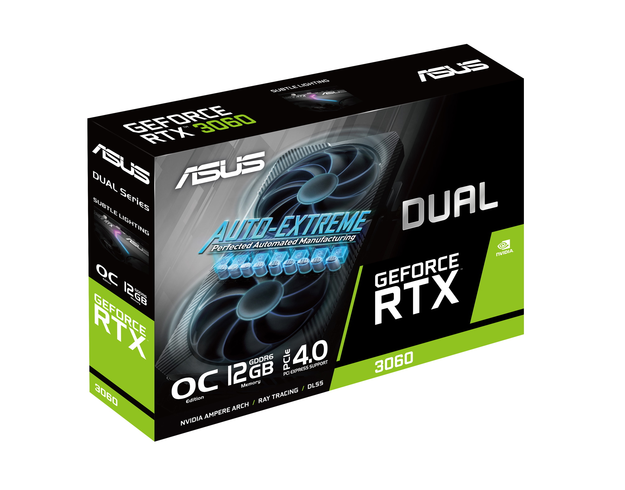 ASUS GeForce RTX 3060 Dual 12GB GDDR6 OC Edition Graphics Card