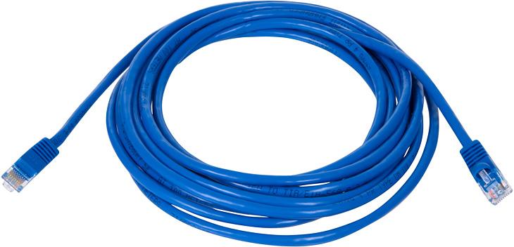 Cat5e Snagless UTP Network Patch cable (Blue) 10m Value Range