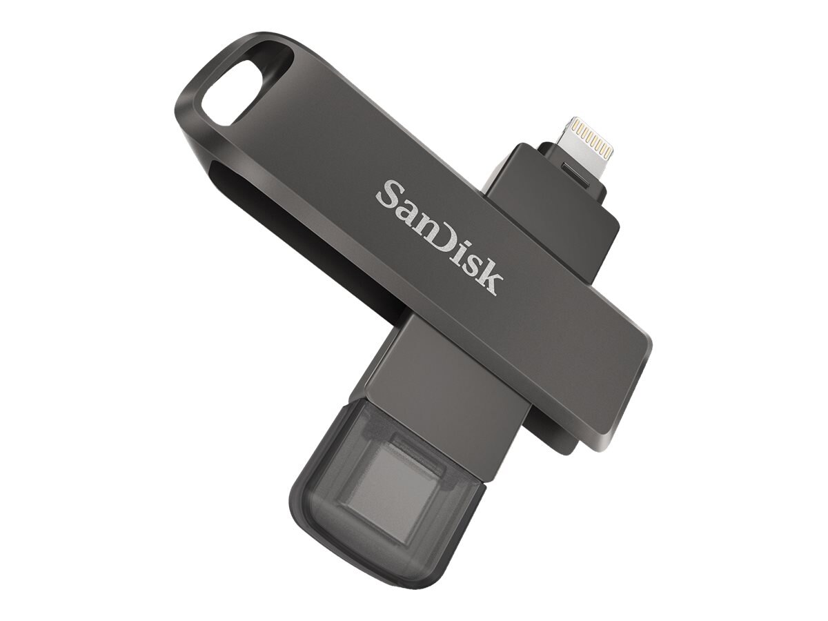64GB SanDisk Luxe iXpand OTG Flash Drive - Black