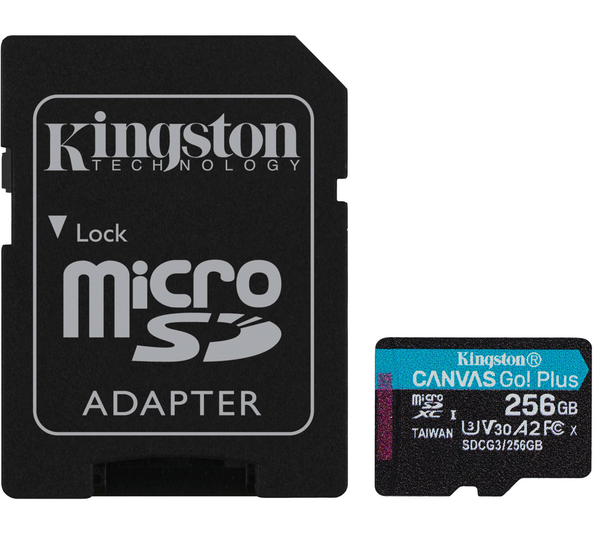 256GB Kingston Technology Canvas Go Plus UHS-I Class 10 Micro SD Memory Card