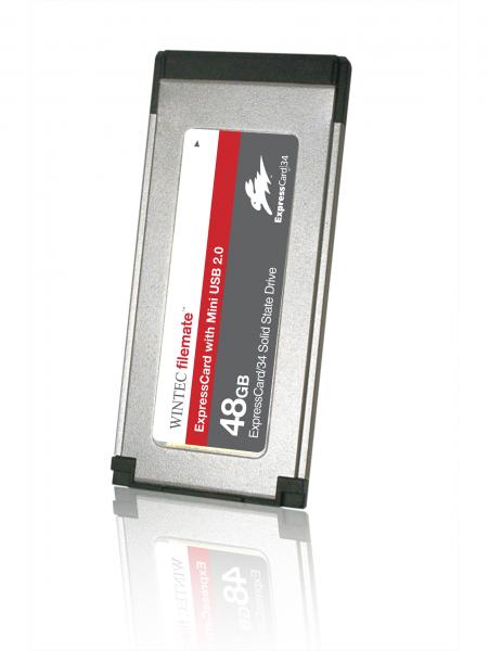 48GB FileMate SolidGO ExpressCard 34 Ultra SSD (w/mini USB port)