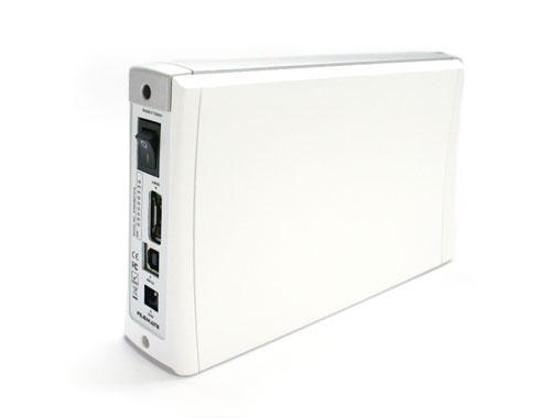 FileMate 3.5" SATA Hard Drive Enclosure (USB2.0 + eSATA) White