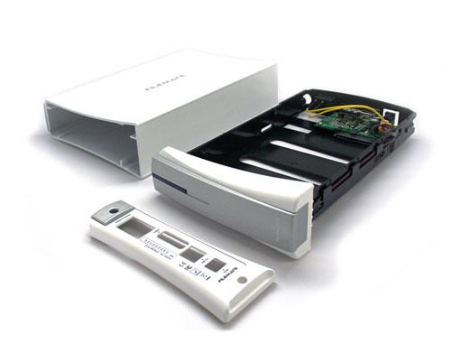 FileMate 3.5" SATA Hard Drive Enclosure (USB2.0 + eSATA) White