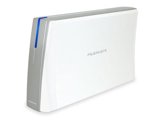 FileMate 3.5" SATA Hard Drive Enclosure (USB2.0 + eSATA) White