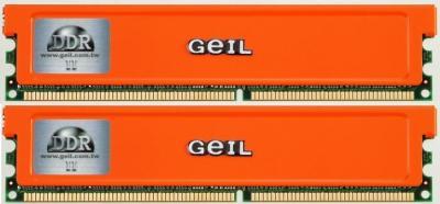 1Gb GeIL DDR2 PC2-6400 Ultra CL4 Dual Channel kit