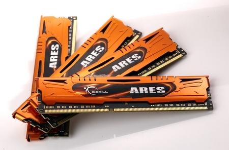 16GB G.Skill DDR3 PC3-12800 1600MHz Ares Series Low Profile (9-9-9) Quad Channel kit