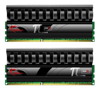 4GB G.Skill DDR2 PC2-8000 PI Black Series (4-5-4-12) Dual Channel kit w/ PI Heatsinks