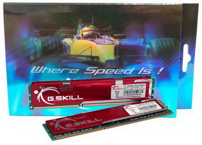 4GB G.Skill DDR3 PC3-10666 1333MHz NQ Series (9-9-9-24) Dual Channel kit