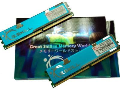 2GB G.Skill DDR2 PC2-6400 PK Series 4-4-4-12 Dual Channel kit