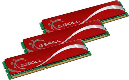 3GB G.Skill DDR3 PC3-12800 (1600MHz) CL9-9-9-24 Triple Channel kit NQ Series