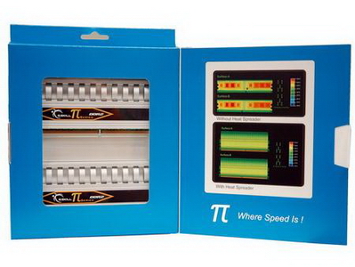 4GB G.Skill DDR2 PC2-8000 TT (PI) Series (5-5-5-15) Dual Channel kit w/ PI Heatsinks