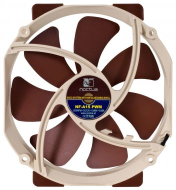 Noctua NOC-NF-A15-PWM Computer case Fan 14 cm Beige, Brown 1 pc(s)