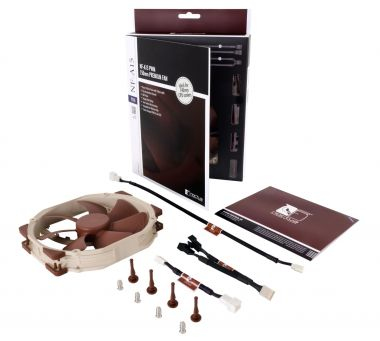 Noctua NOC-NF-A15-PWM Computer case Fan 14 cm Beige, Brown 1 pc(s)