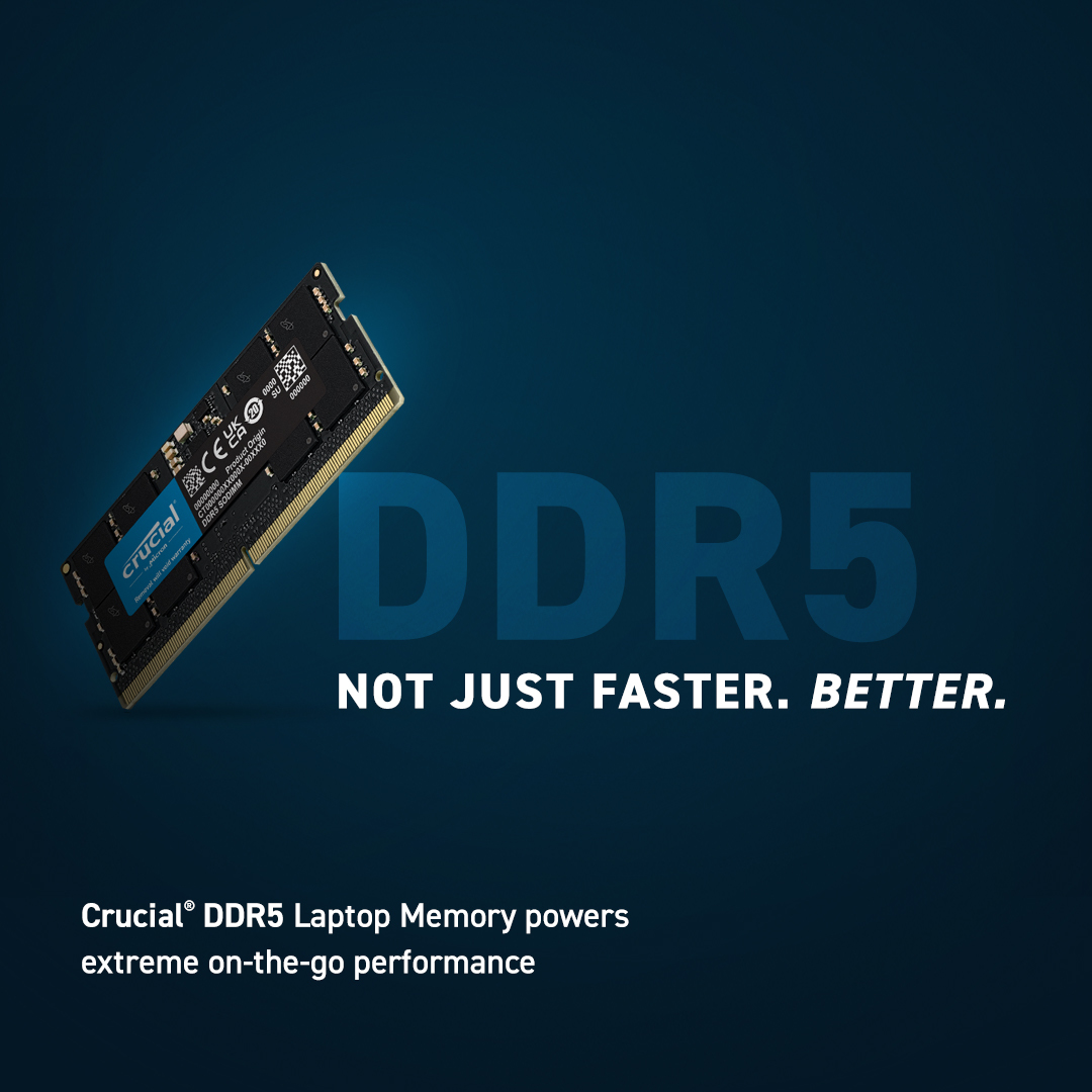 Crucial SORAM D5 5600 24GB CL46 - 24 GB memory module 1 x 24 GB DDR5 ...