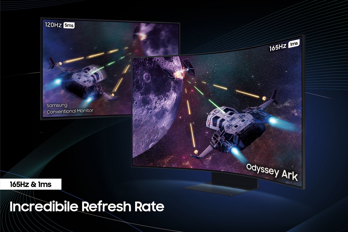 Samsung Odyssey ARK computer monitor 139.7 cm (55
