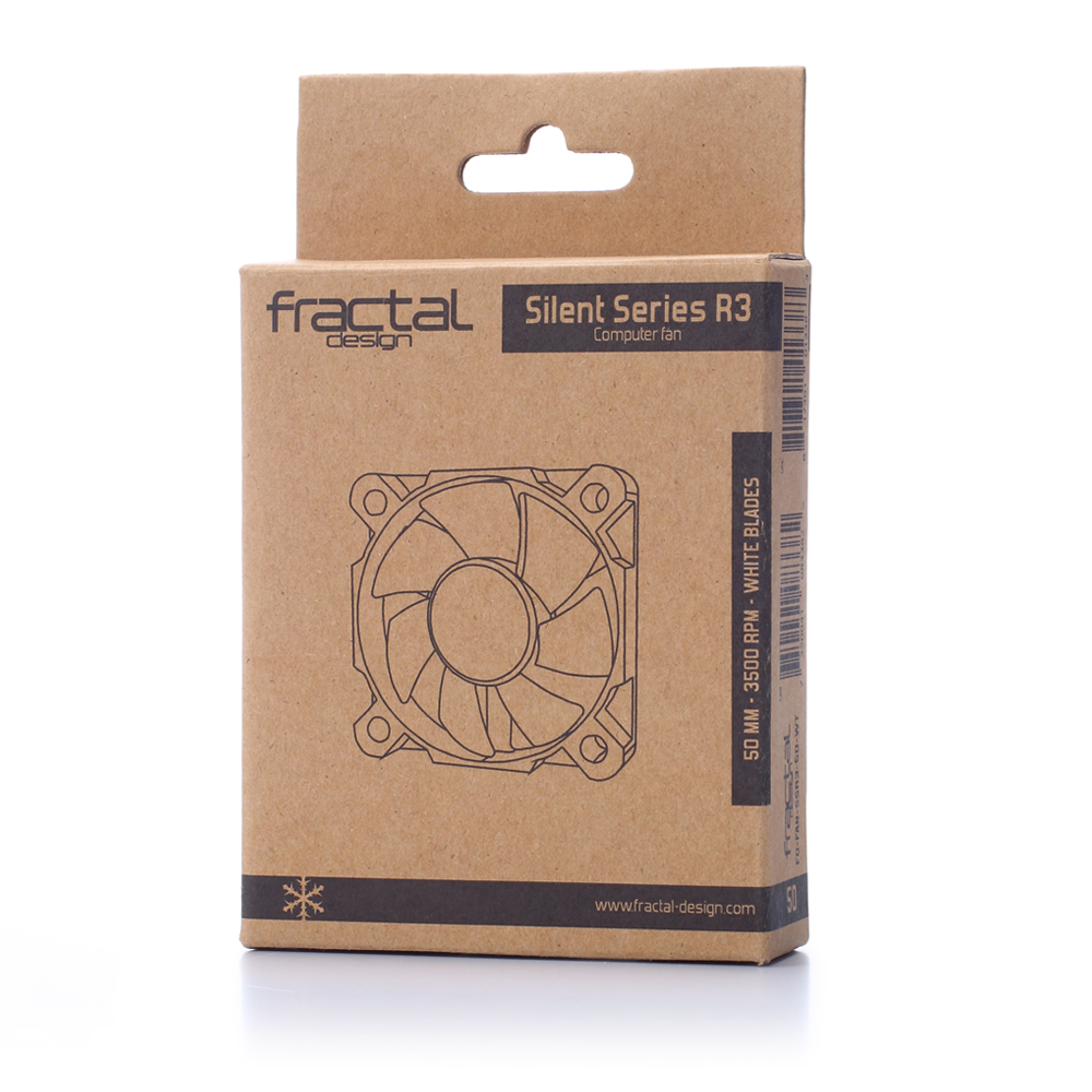 Fractal Design Silent Series R3 50mm Computer case Fan 5 cm Black, White