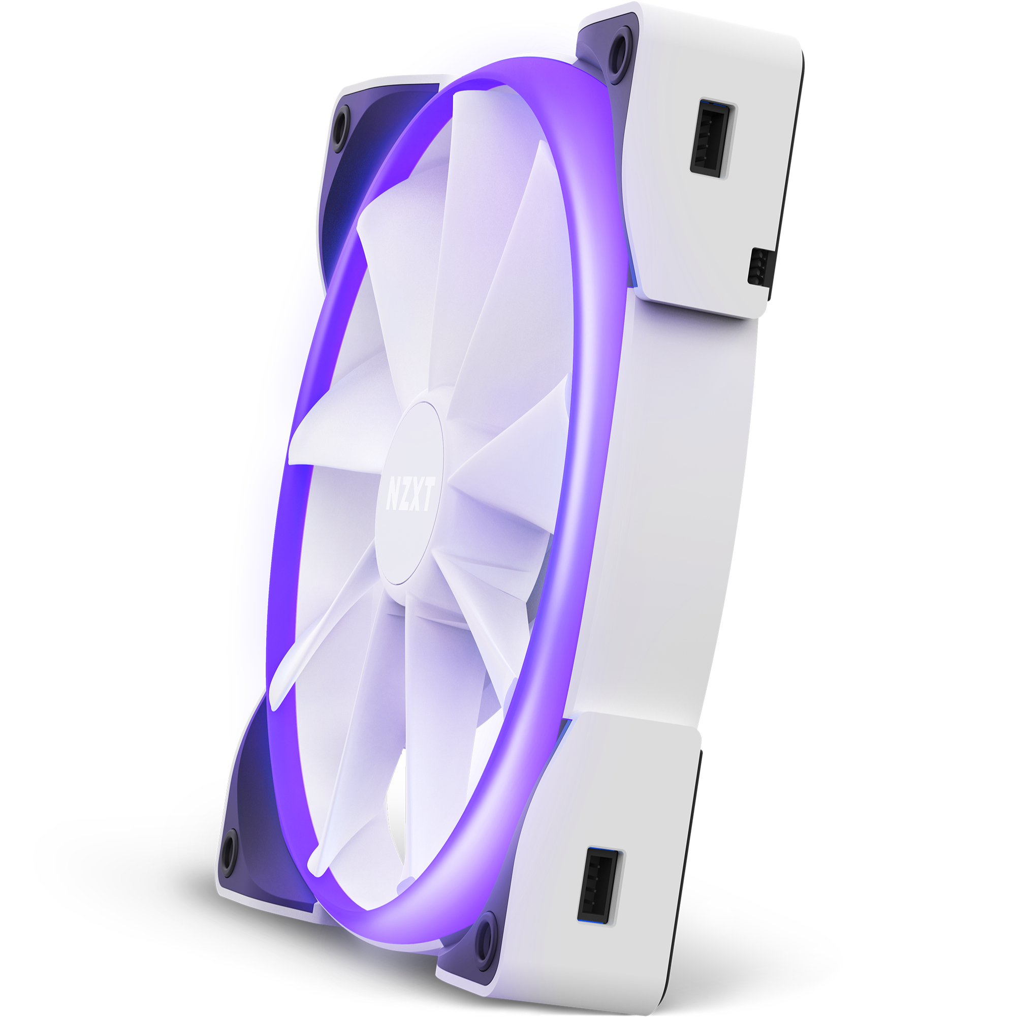 Nzxt Computer Fans NZXT Aer RGB 2 Computer case Fan 14 cm White 1 pc(s)