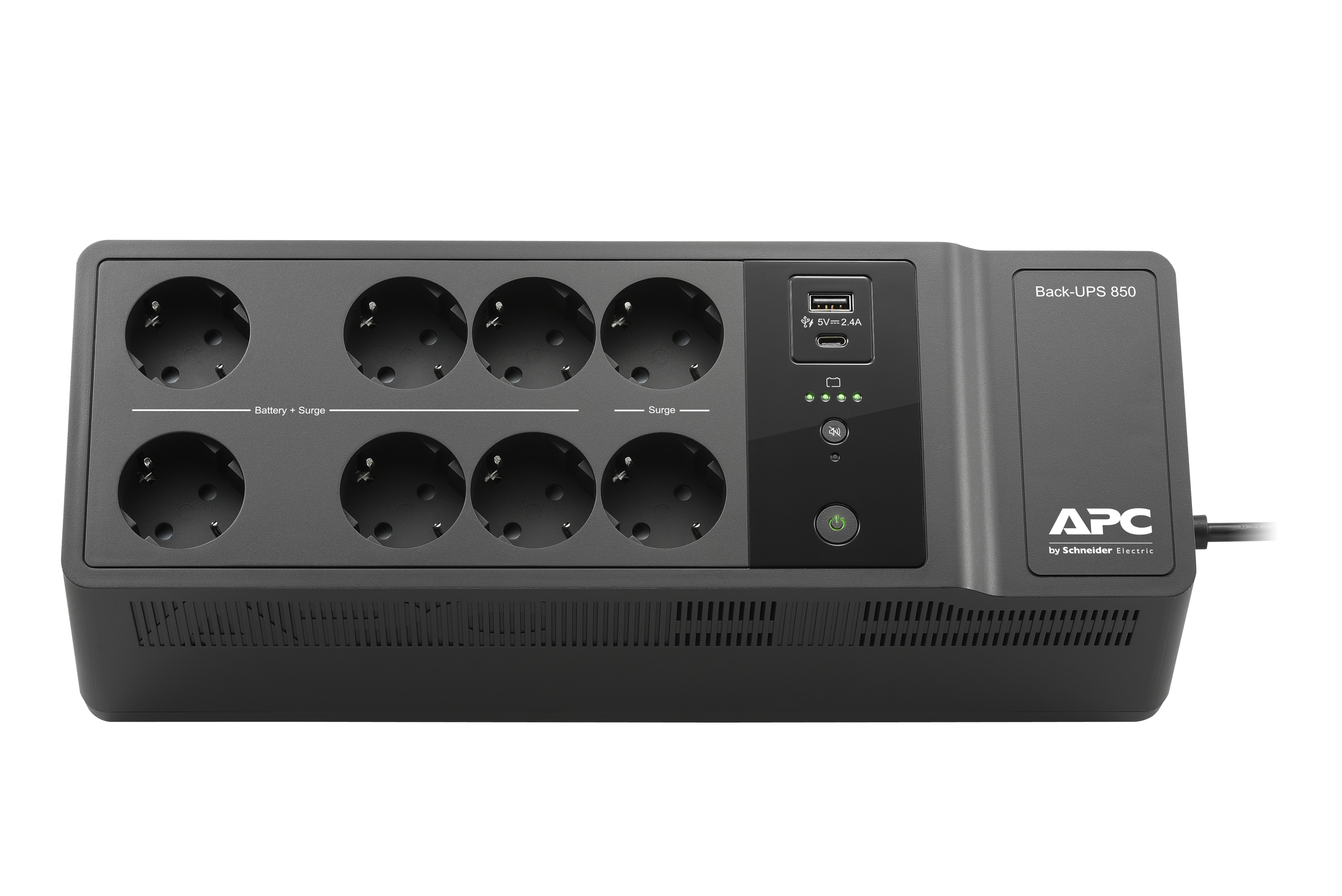 APC Back-UPS 850VA 230V USB Type-C and A charging ports