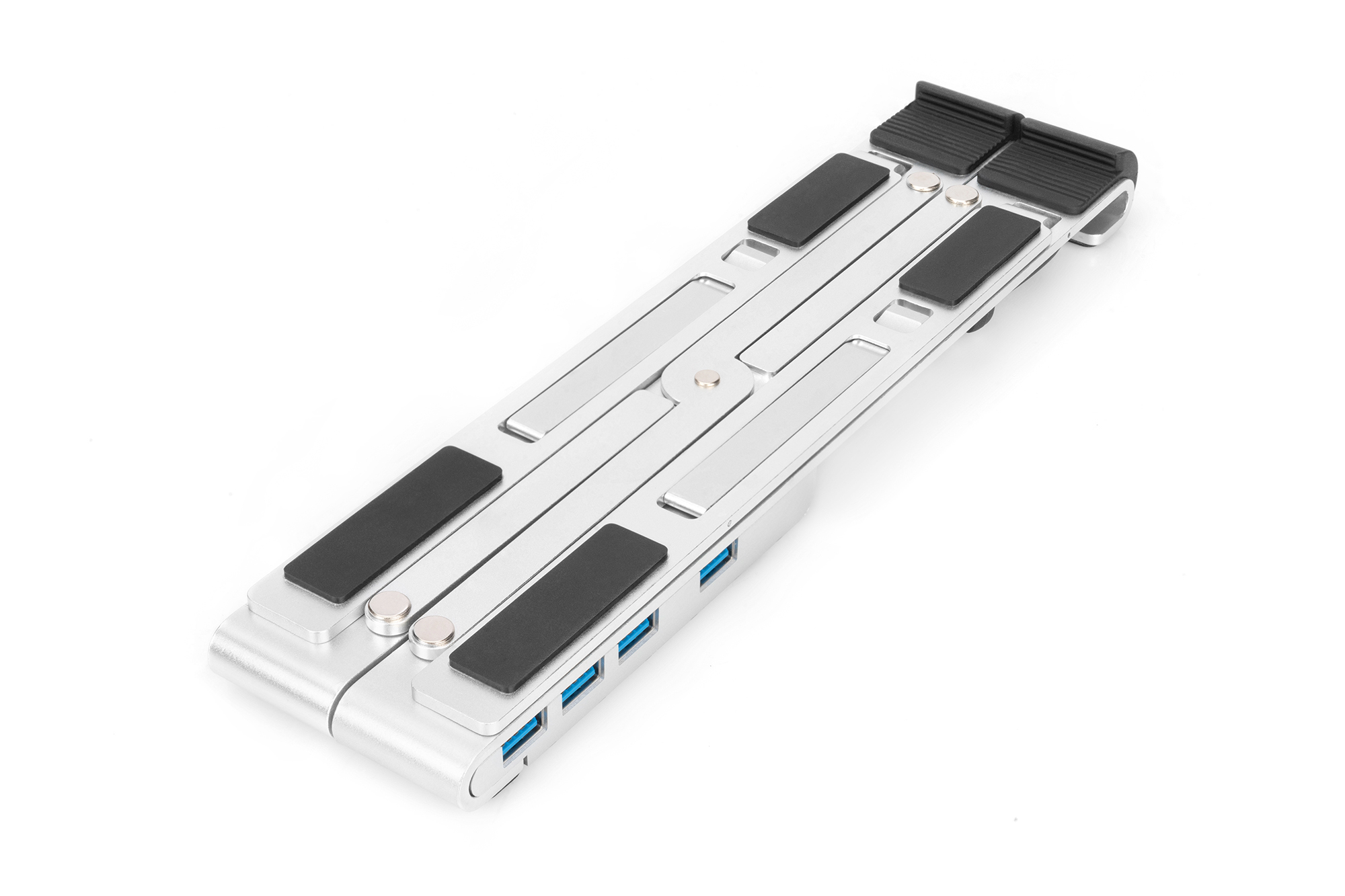 Digitus Variable Notebook Stand with integrated USB-C™ Hub, 5 Port