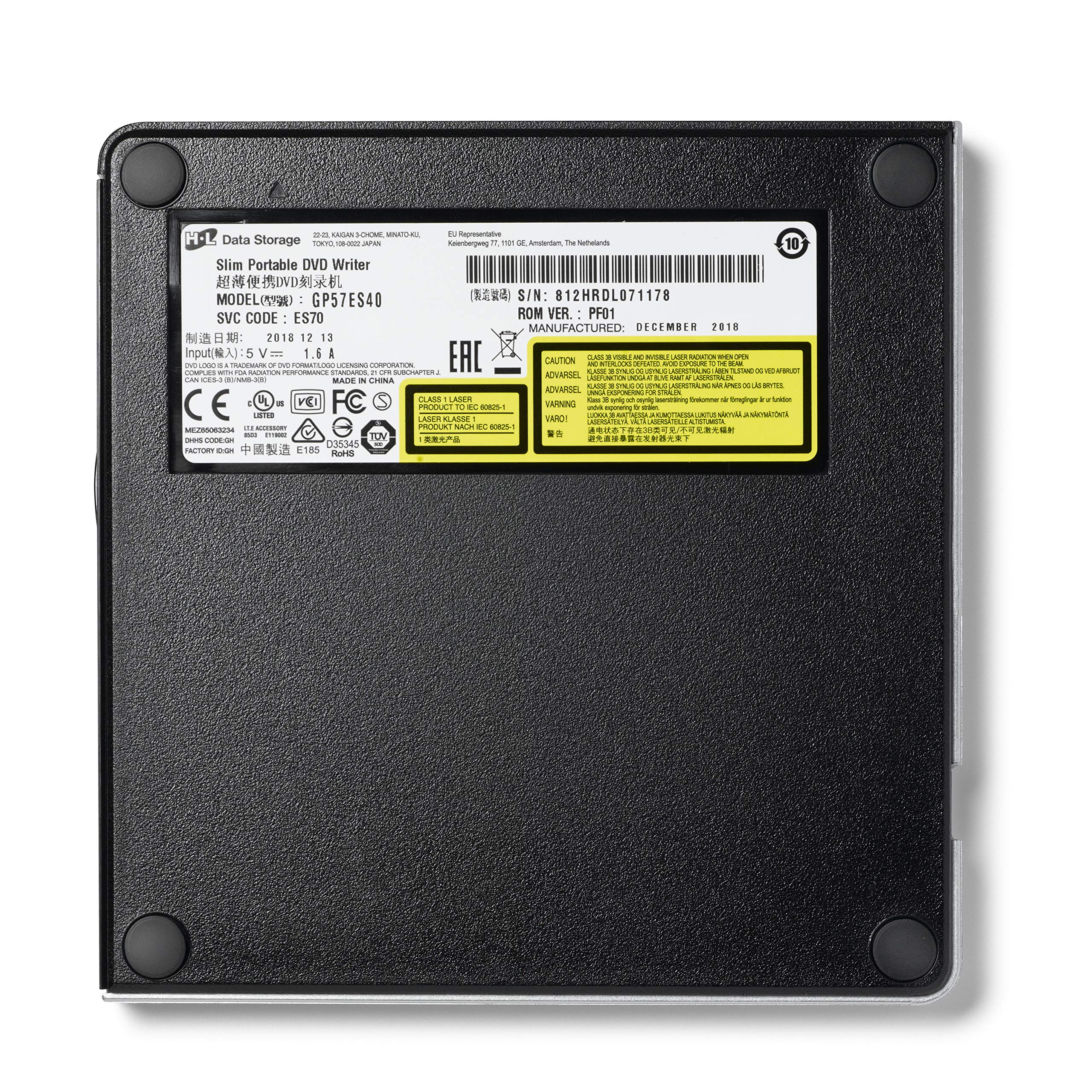 Hitachi-LG Slim Portable DVD-Writer