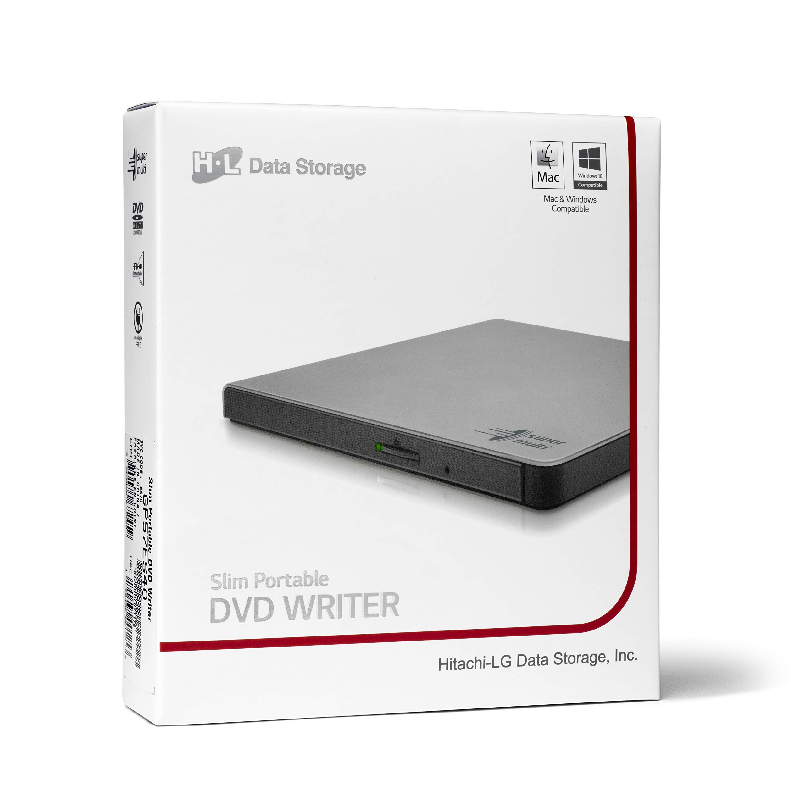 Hitachi-LG Slim Portable DVD-Writer
