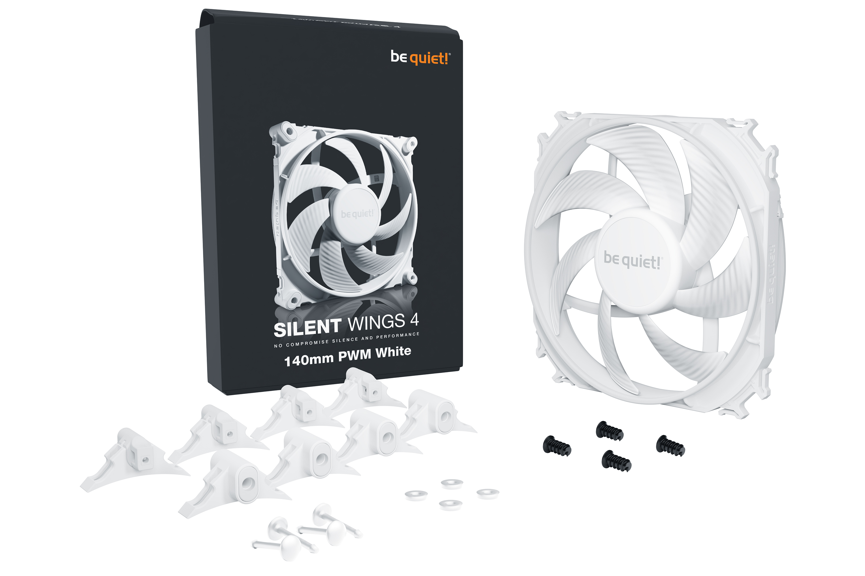 be quiet! BL116 computer cooling system Computer case Fan 14 cm White 1 pc(s)