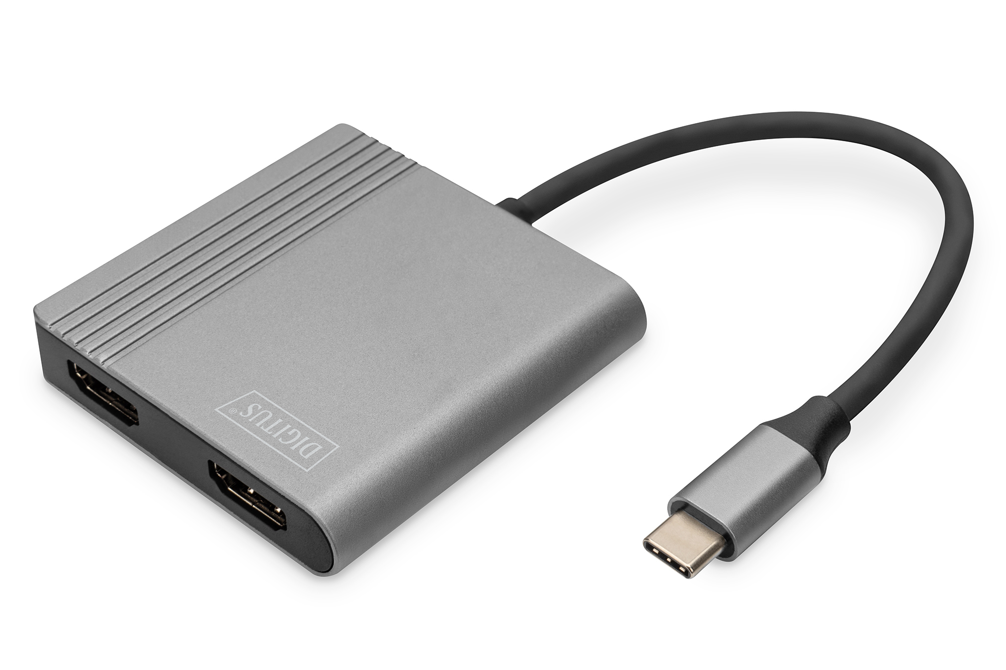 Graphis Adapter Digitus USB Type-C 4K 2-in-1 HDMI Graphics Adapter