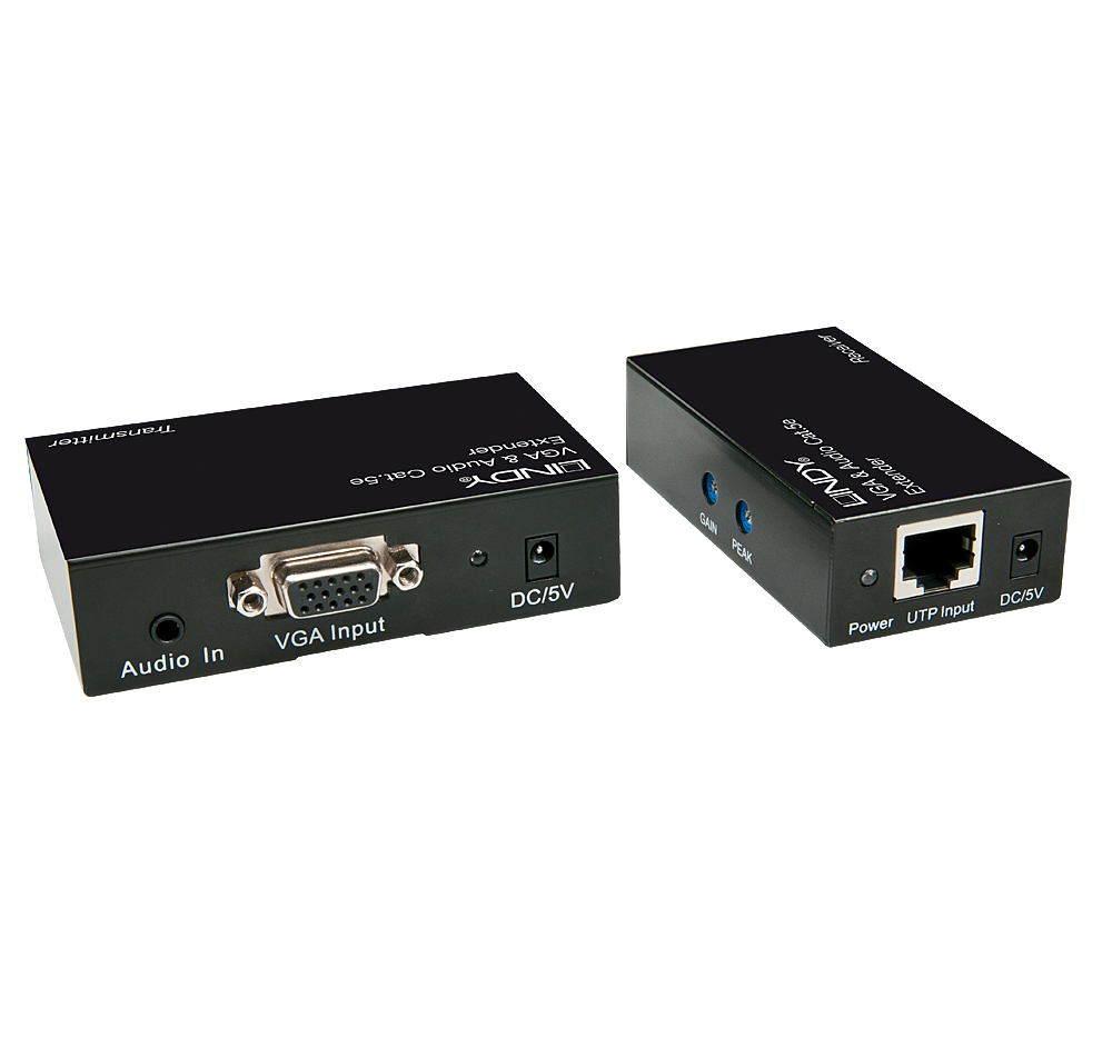 Lindy 300m Cat.5e VGA & Audio Extender