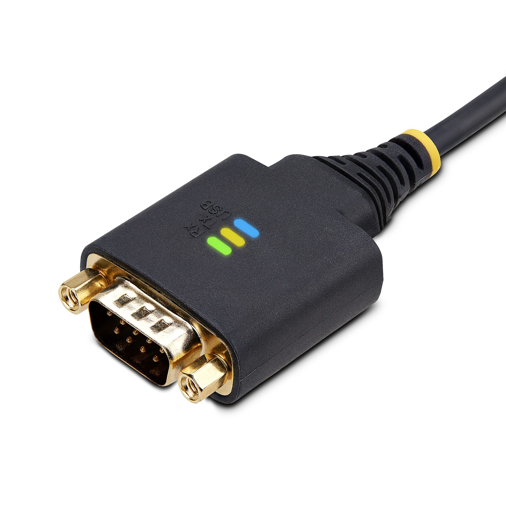Serial Interface Cable Adapter StarTech.com 3ft (1m) USB to Serial Adapter Cable, COM Retention ...
