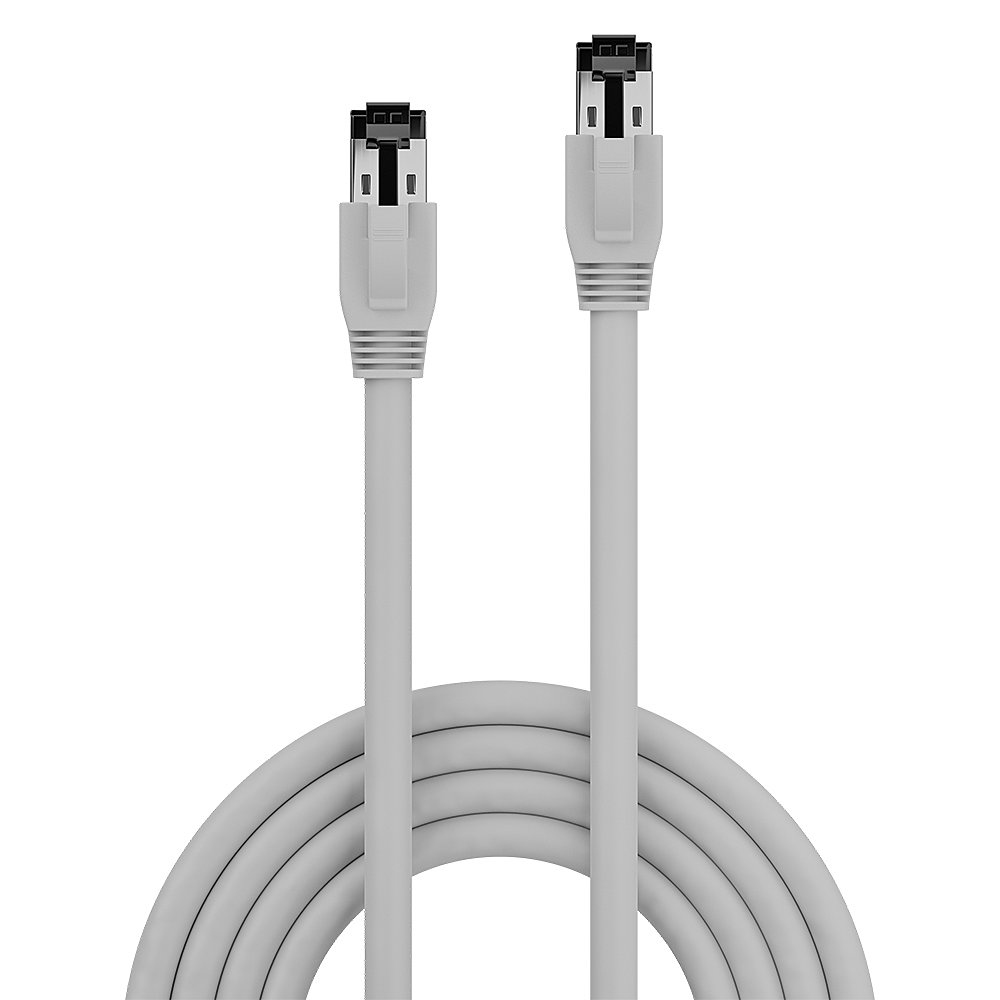 Lindy 5m Cat.8.1 S/FTP LSZH Cable, Grey