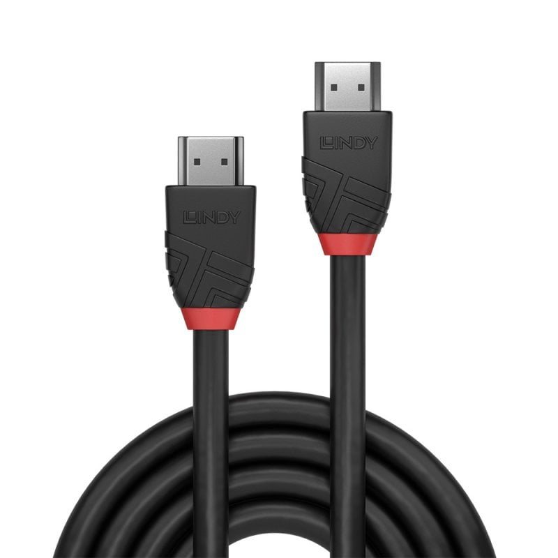 Lindy 7.5m 8K60Hz HDMI Cable, Black Line