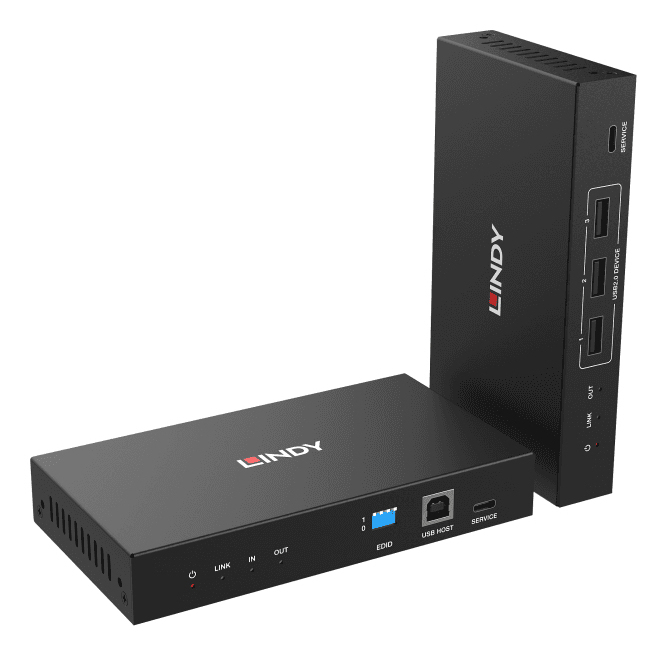 Lindy 39366 KVM extender Transmitter & receiver