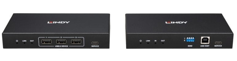 Lindy 39366 KVM extender Transmitter & receiver