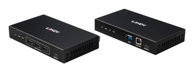 Lindy 39366 KVM extender Transmitter & receiver