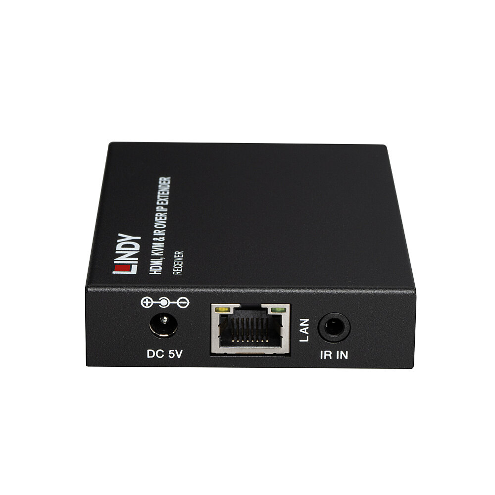 Lindy HDMI, KVM & IR over IP Extender, Receiver