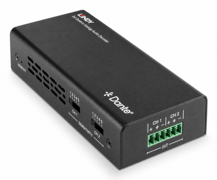 Lindy 70623 audio converter Black