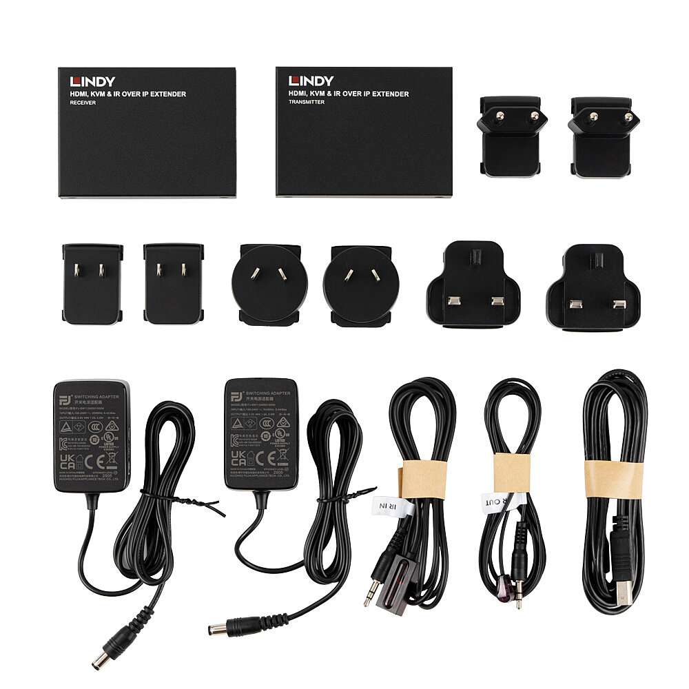 Lindy HDMI, KVM & IR over IP Extender