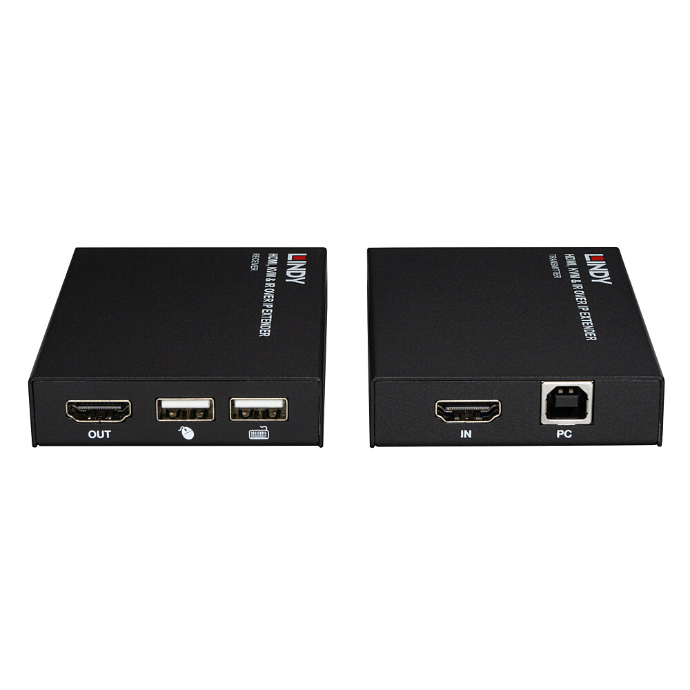 Lindy HDMI, KVM & IR over IP Extender