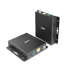 Lindy 39347 AV extender AV transmitter & receiver Black
