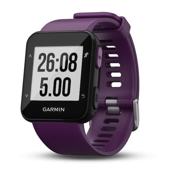 Garmin Forerunner 30 GPS Running Watch with Heart Rate - Amethyst